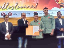 Dadang-Ali Ditetapkan Sebagai Bupati dan Wakil Bupati Bandung Hasil Pilkada 2024