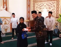 Janspark dan Bupati Sumedang Berbagi Kebahagiaan dengan Anak Yatim