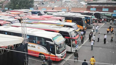 165 Bus di Terminal Cicaheum Siap Layani Mudik Lebaran 2025