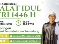 Muhammadiyah Sumedang Gelar Shalat Idul Fitri 1446 H di Halaman Pusat Pemerintahan