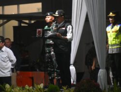 Ini Pesan Bupati Saat Pimpin Apel Gelar Pasukan Malam Lebaran