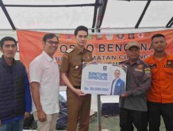 Melalui Aplikasi Si Tabah, Wakil Ketua MPR dan Anggota DPR RI Berikan Bantuan Penanganan Banjir Cimanggung
