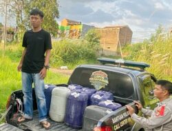 Bangunan Kosong di Dayeuhkolot Jadi Tempat Penyimpanan 325 Liter Miras