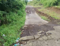 Curah Hujan Tinggi Sebabkan Pergeseran Tanah di Desa Ungkal Sumedang, Akses Jalan Terganggu