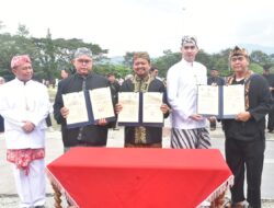 Bupati Resmikan Berbagai Proyek Pembangunan pada Upacara Hari Jadi Sumedang ke- 447