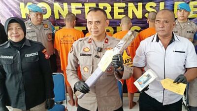 Gerombolan Pengeroyok Penumpang Bus di Jalan Soekarno-Hatta Tertangkap