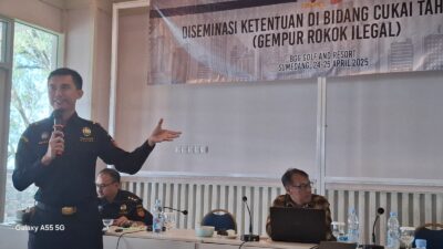 Gempur Rokok Ilegal, Pemkab Sumedang Gandeng KIM dan Bea Cukai dalam Diseminasi DBHCHT 2025
