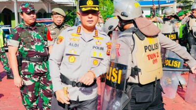 Amankan Hari Buruh 2025, Ratusan Personel Gabungan Dikerahkan