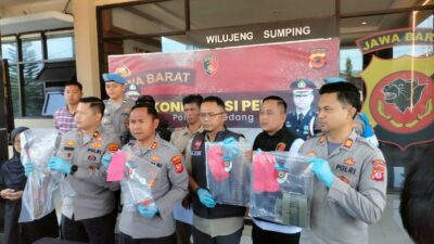 8 Orang Komplotan Curat Diringkus Polres Sumedang, Belasan Kendaraan Diamankan