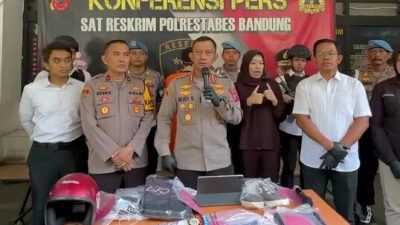 Begal Bengis Pembacok Penumpang Ojol di Buah Batu Tertangkap