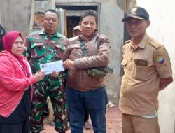 DPC PKB Sumedang Gerak Cepat Beri Bantuan Janda dan Pedagang Keliling Terdampak Pergeseran Tanah