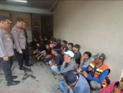 Bikin Resah, 25 Preman Berkedok Jukir Liar di Pasar Banjaran Diamankan
