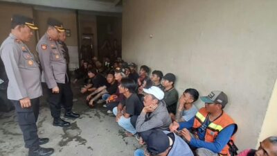 Bikin Resah, 25 Preman Berkedok Jukir Liar di Pasar Banjaran Diamankan