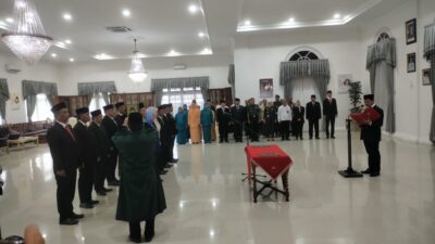 16 Orang Pejabat Eselon II Dilantik Bupati Sumedang, 5 Di Antaranya Promosi, Berikut Daftarnya