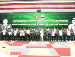 Bangun Sinergi Strategis, Pemda Sumedang Teken Komitmen Bersama TNI