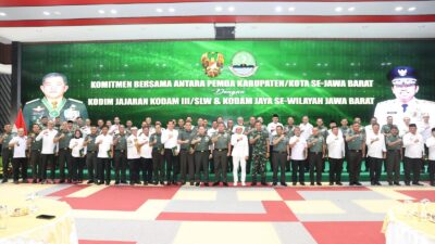 Bangun Sinergi Strategis, Pemda Sumedang Teken Komitmen Bersama TNI