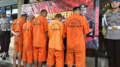 Curi Motor Gunakan Kunci Palsu, 5 Orang Ditangkap Polisi di Sumedang, 4 Di Antaranya Residivis