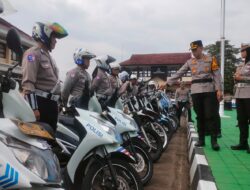 Operasi Patuh Lodaya 2025, Polres Sumedang Terjunkan 425 Personel Gabungan