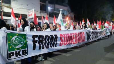 Ribuan Warga Padati Jalanan Sumedang dalam Aksi Solidaritas dan Doa Bersama untuk Palestina