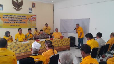 Rahmat Gunawan Terpilih Jadi Ketua PK Golkar Jatinangor Sisa Masa Jabatan 2025-2028