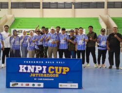 Turnamen Bola Voli Antar Pelajar Meriahkan HUT Jatinangor ke-90