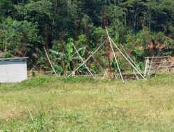 Terkendala Status Tanah, Pembangunan Kantor Desa Ciherang Sumedang Terbengkalai
