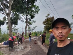 Kades Dayeuhluhur Ajukan Perbaikan Jalan Rusak Menuju Makam Prabu Geusan Ulun