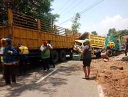 Rem Blong, Truk Fuso Tabrak Beko dan Sepeda Motor di Sumedang, Satu Pengendara Luka Berat
