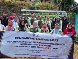 Warga Kelurahan Situ Sumedang Manfaatkan Lahan Pekarangan untuk Ketahanan Pangan