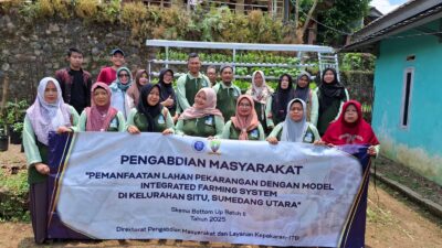Warga Kelurahan Situ Sumedang Manfaatkan Lahan Pekarangan untuk Ketahanan Pangan