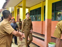 Wabup Sumedang Dorong Penataan Lingkungan Sekolah SMPN 1 Cibugel