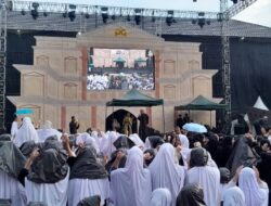 Meski Diguyur Hujan, Peringatan Maulid Nabi Muhammad di Pondok Modern Al-Aqsha Berlangsung Meriah