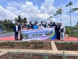 Tanam Bibit Tanaman, BPJS Ketenagakerjaan Sumedang Ajak Siswa SD Telaga Cendikia Go Green