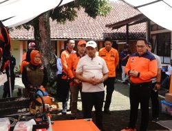 Memasuki Musim Penghujan, Bupati Sumedang Cek Kesiapsiagaan BPBD