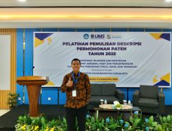 Dosen Unimus Lolos Pendanaan Paten Nasional, Bukti Kampus Muhammadiyah Kian Inovatif
