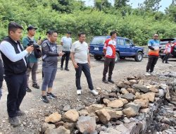 Sambil Menunggu Izin Kemenhut, Jalan Akses Sumedang–Surian di Haurpapak Tetap Diperbaiki