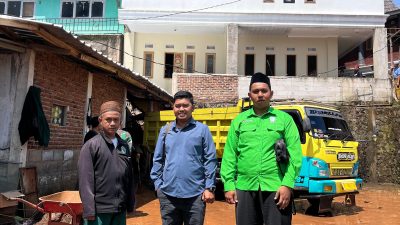 Anggota DPRD Sumedang Tinjau Ponpes Riyadul Muttaqin yang Terdampak Robohnya Gedung