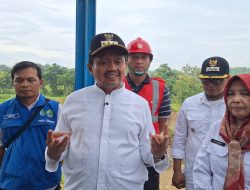 Bendung Cariang Permanen Mulai Dibangun, Irigasi 1.603 Hektare Sawah Ujungjaya Dipastikan Pulih