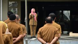 Pesan Sekda Tuti di Apel Pagi