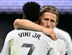 Vinicius Jr Sanjung Luka Modric, Sebut Tak Tergantikan