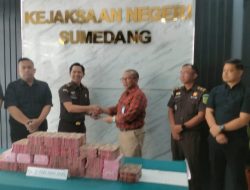 Dirut BUMD Terdakwa Korupsi Pajak Tambang di Sumedang, Kembalikan Uang Negara Rp 2,5 Miliar