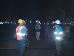PLN Sumedang Gerak Cepat Perbaiki Kelistrikan Alun-Alun, Pastikan Aktivitas Warga Tetap Aman