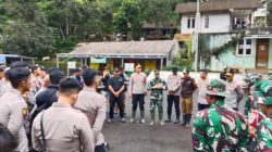 Apel TNI-Polri Tangani Longsor Desa Citengah