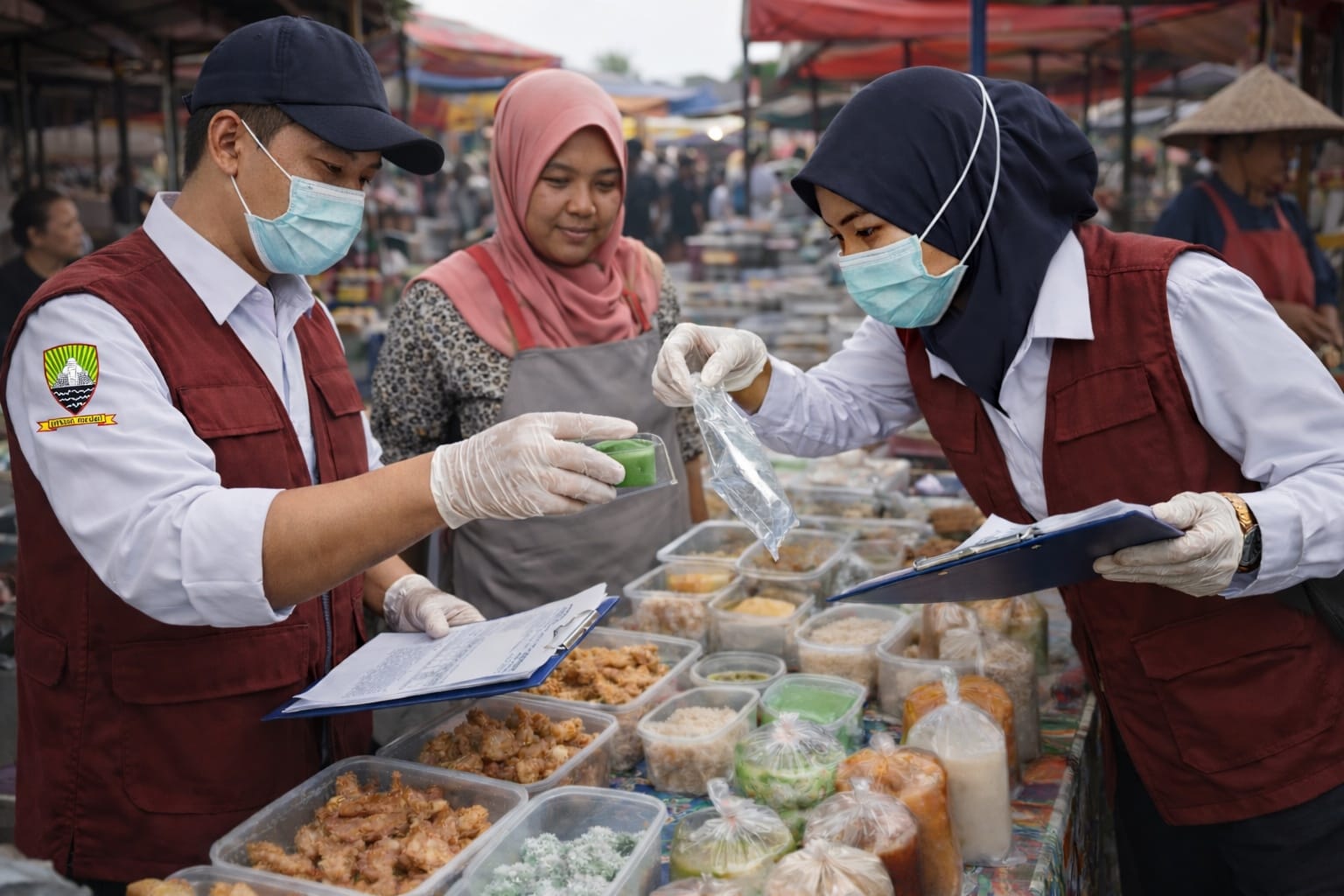 pengawasan takjil Sumedang