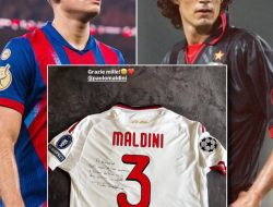 Jersey Maldini untuk Gerard Martin, Simbol Respek dan Inspirasi