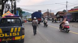 Arus Lalu Lintas di Pos Pam Cimalaka Lancar Selama Operasi Ketupat