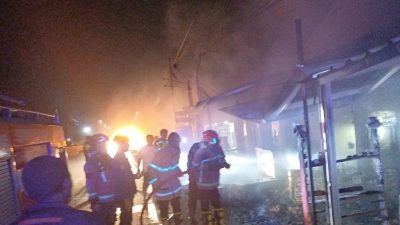 kebakaran ruko Paseh Sumedang