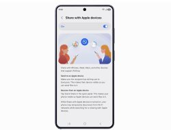 Samsung Integrasikan AirDrop ke Quick Share di Galaxy S26