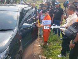 Polisi Gelar Rekonstruksi Kasus Curas Disertai Pembunuhan Bermodus COD di Sumedang, 65 Adegan Diperagakan