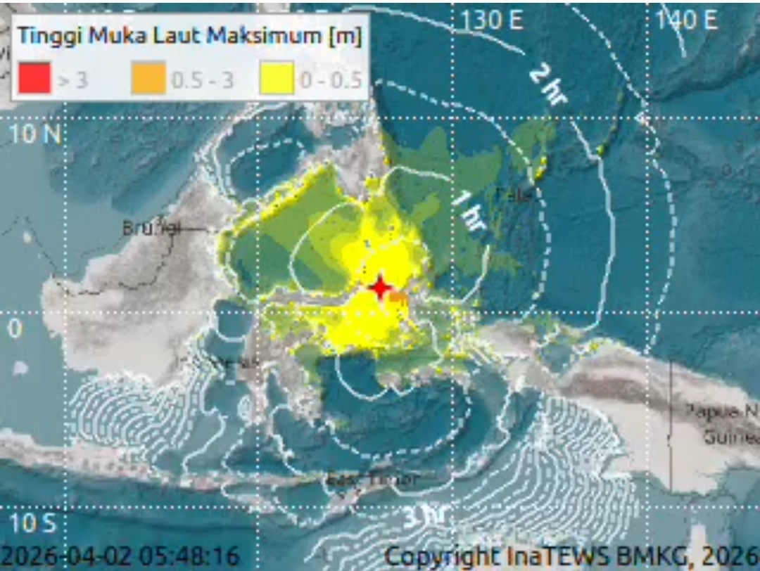 gempa Ternate 2026